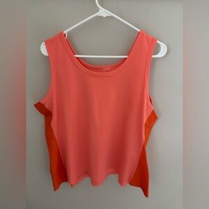 Vintage Women's Sleeveless Coral Top